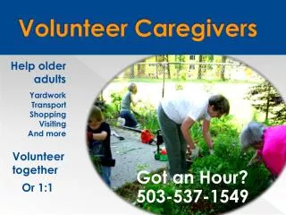 Volunteer Caregivers