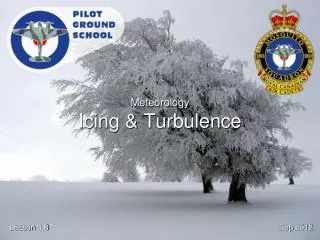 Meteorology Icing &amp; Turbulence