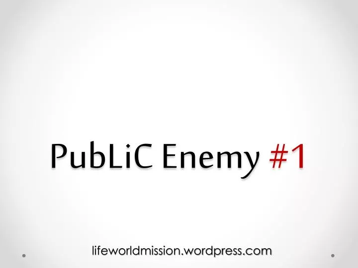 public enemy 1