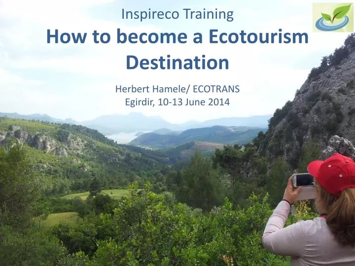 inspireco training how to become a ecotourism destination