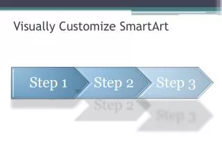 Visually Customize SmartArt