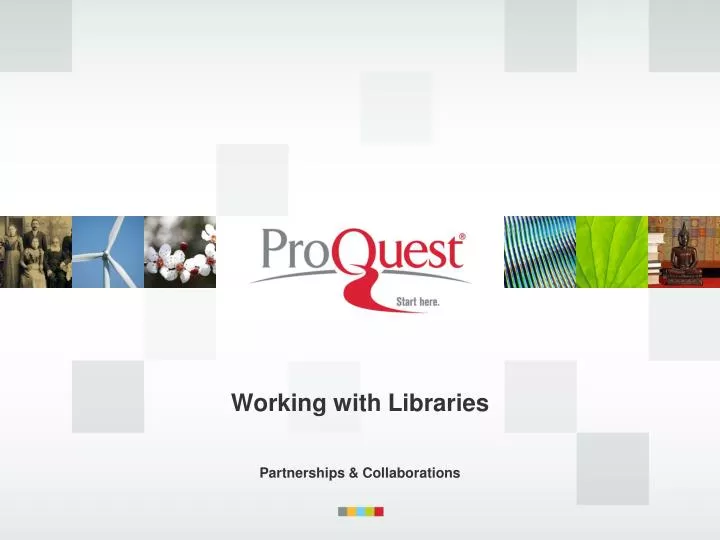 working with libraries