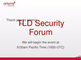 TLD Security Forum