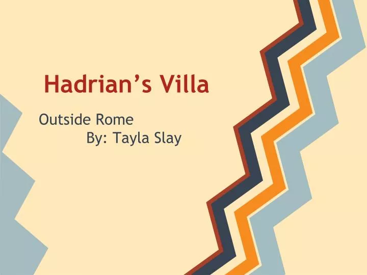 hadrian s villa