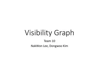Visibility Graph
