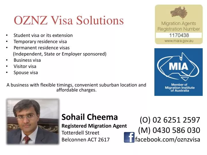 oznz visa solutions