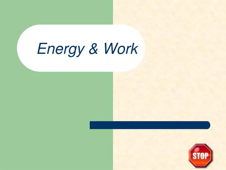 energy work