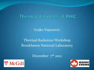 Thermal dileptons at RHIC