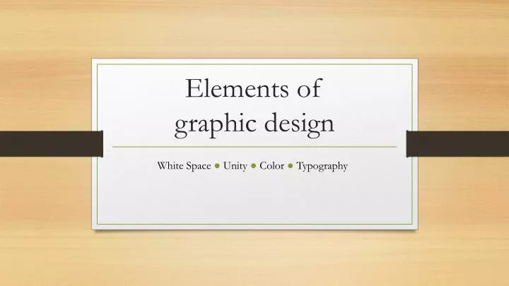 elements of graphic design