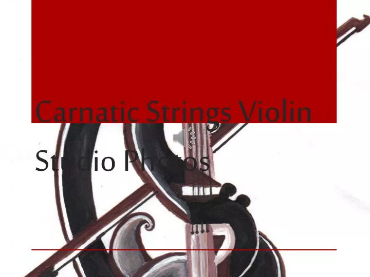 carnatic strings violin studio photos