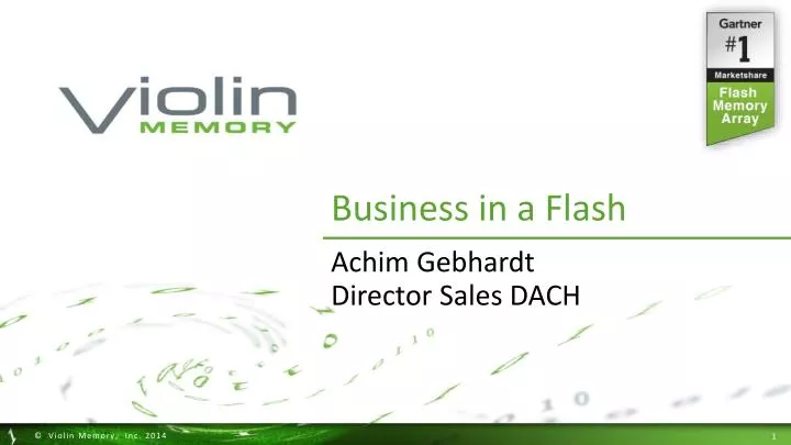 business in a flash