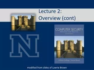 Lecture 2: Overview ( cont )