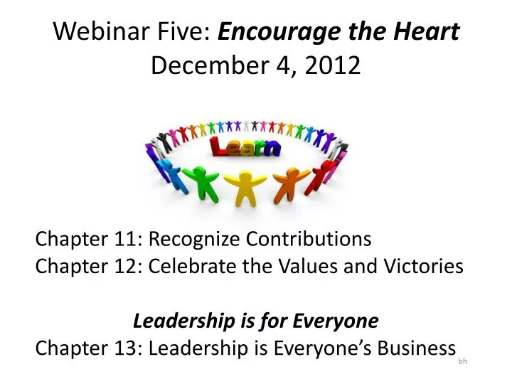 webinar five encourage the heart december 4 2012