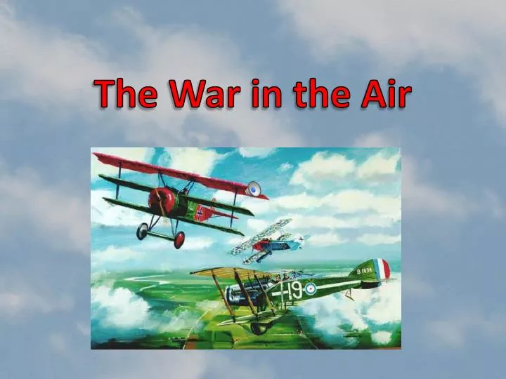 the war in the air