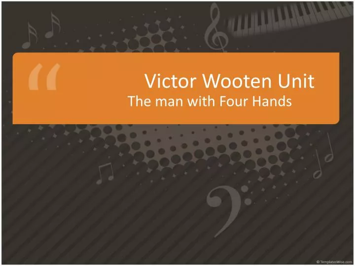victor wooten unit