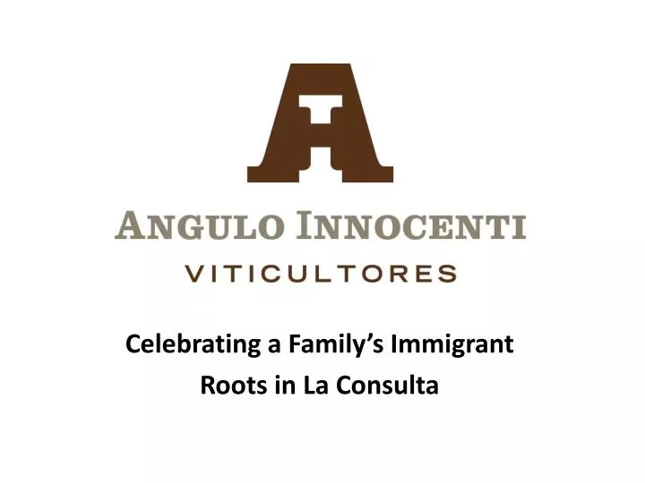 celebrating a family s immigrant roots in la consulta