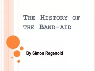 The History of the Band-aid
