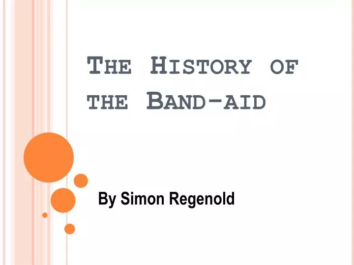 the history of the band aid