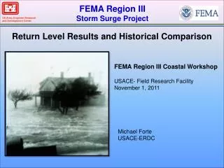 FEMA Region III Storm Surge Project