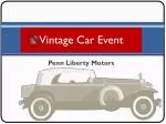 Vintage Car Event - slide 1