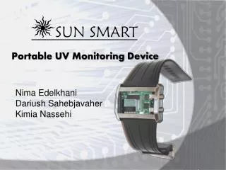Portable UV Monitoring Device