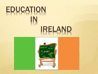 education in Ireland