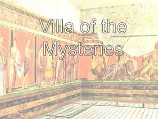 Villa of the Mysteries