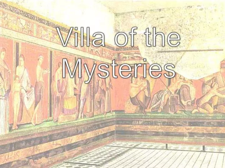 villa of the mysteries