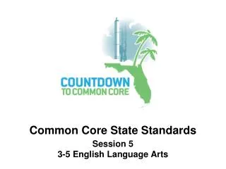 Common Core State Standards