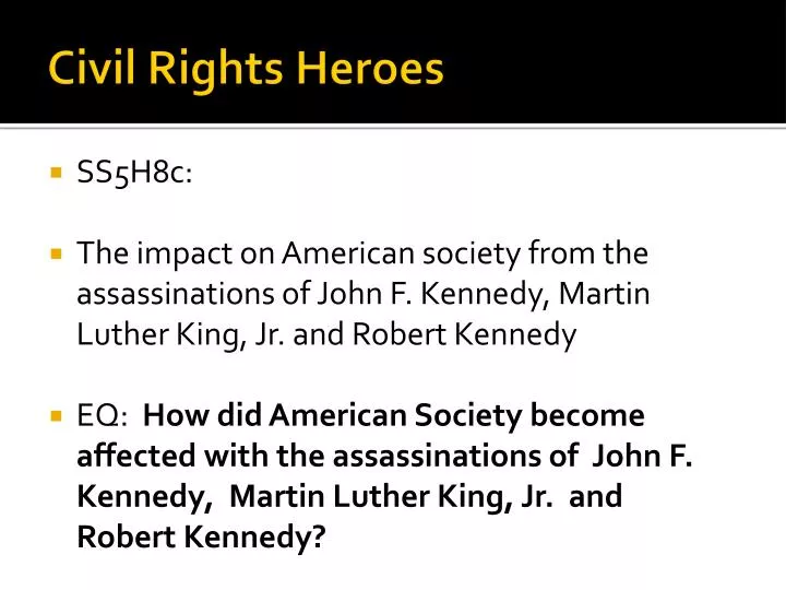 civil rights heroes