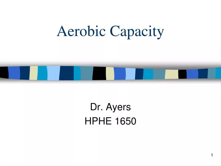 aerobic capacity