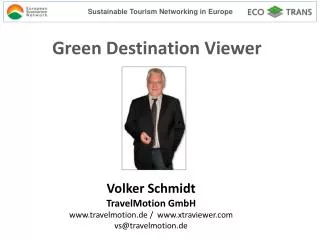 Sustainable Tourism Networking in Europe