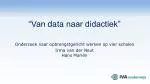 “Van data naar didactiek” - slide 1