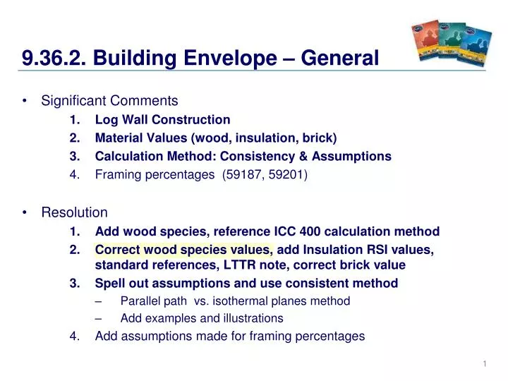 9 36 2 building envelope general