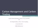 Carbon Management and Carbon Trading - slide 1