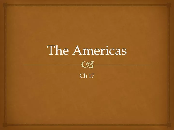 the americas