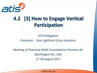 4.2 [3] How to Engage Vertical Participation