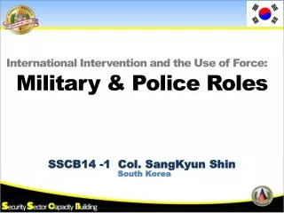 SSCB14 - 1 Col. SangKyun Shin