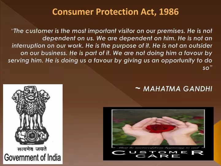 consumer protection act 1986