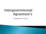 Intergovernmental Agreement’s - slide 1