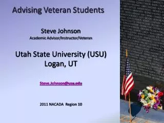Advising Veteran Students