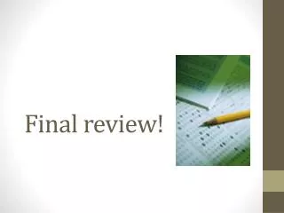 final review