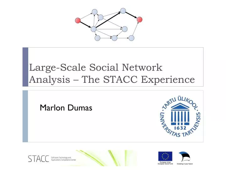large scale social network analysis the stacc experience