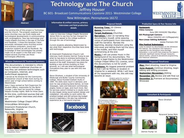 technology and t he church