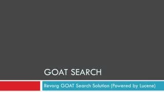 Goat search