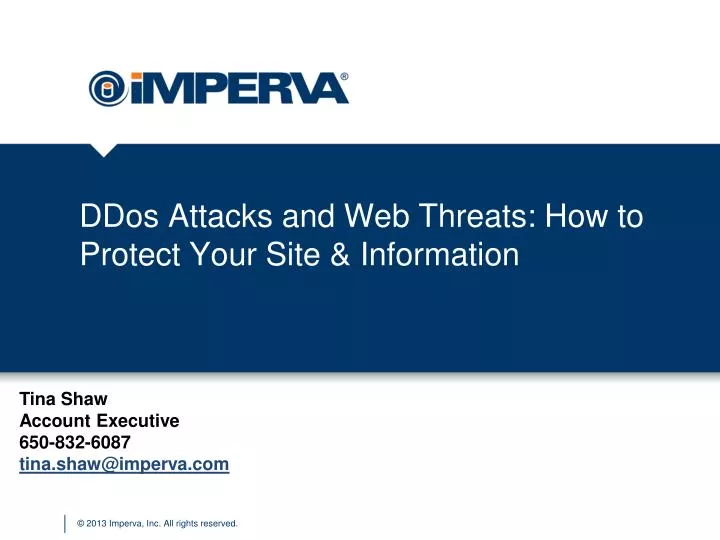 ddos attacks and web threats how to protect your site information