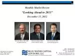 Monthly Market Review: Navigating 2013 - slide 1