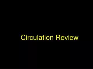 Circulation Review