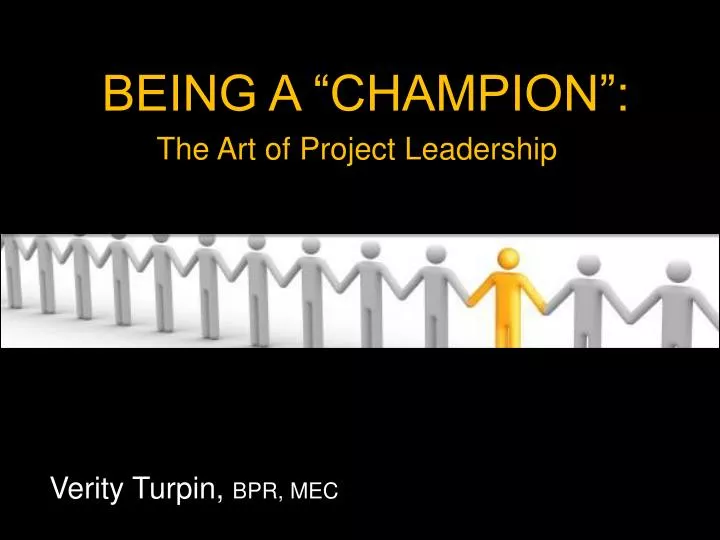 the art of project leadership