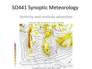 SO441 Synoptic Meteorology